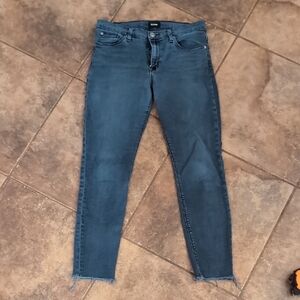 Hudson Jeans Women's Mid Rise Skinny Denim